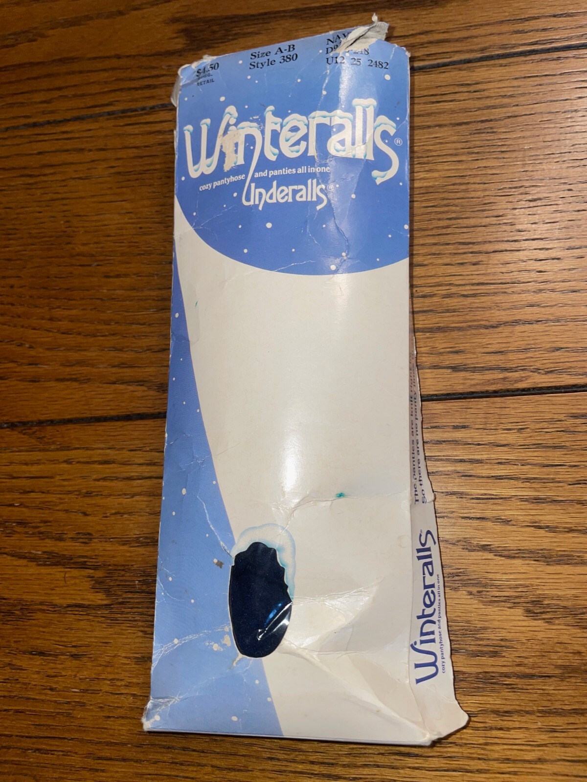 Winteralls Underalls Pantyhose & Panty All In One Size A-B Color Navy Style 380