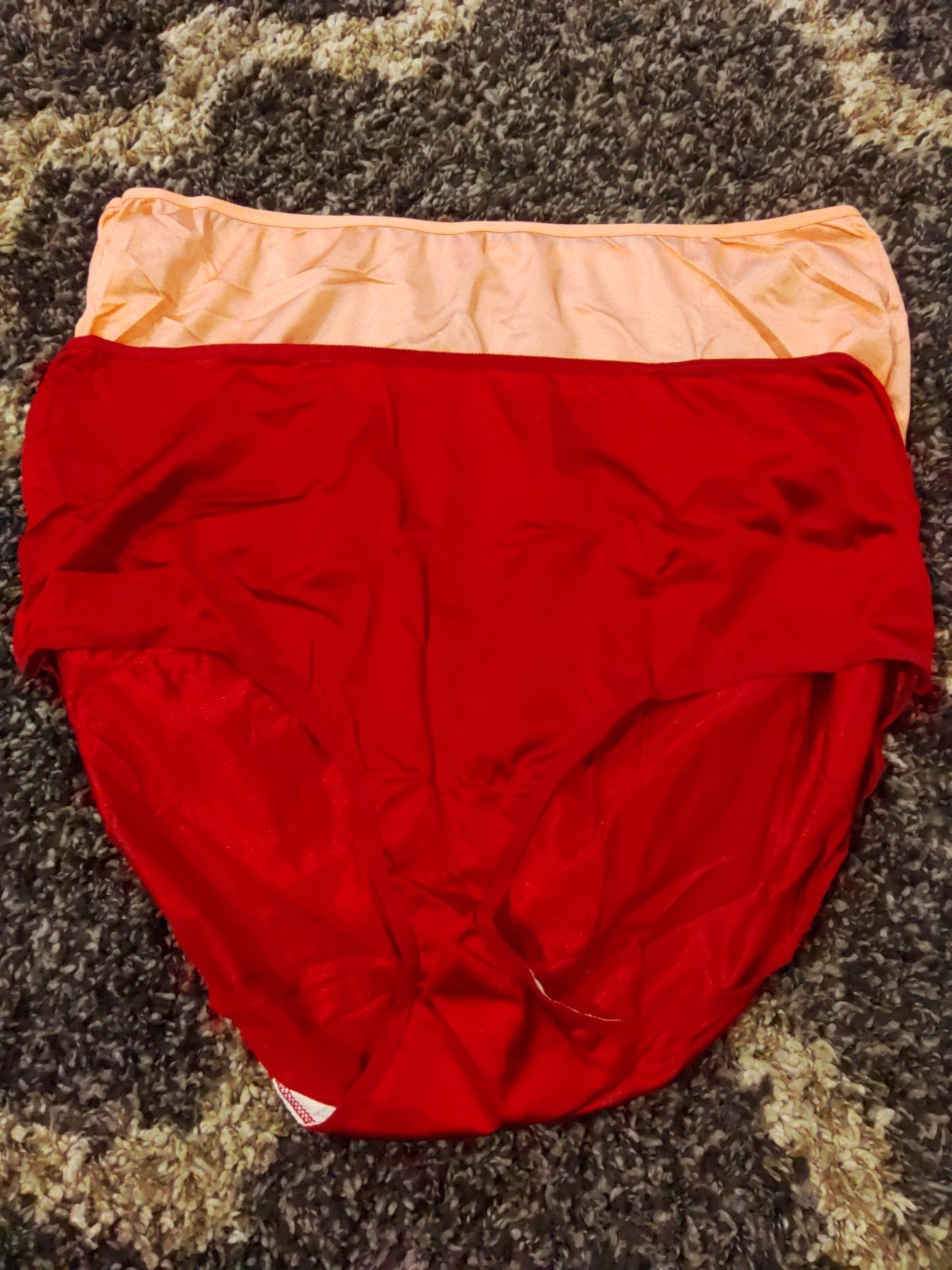 Lot Of 2 Size 13 vintage fruit of the loom 100% nylon panties “Fit For Me”