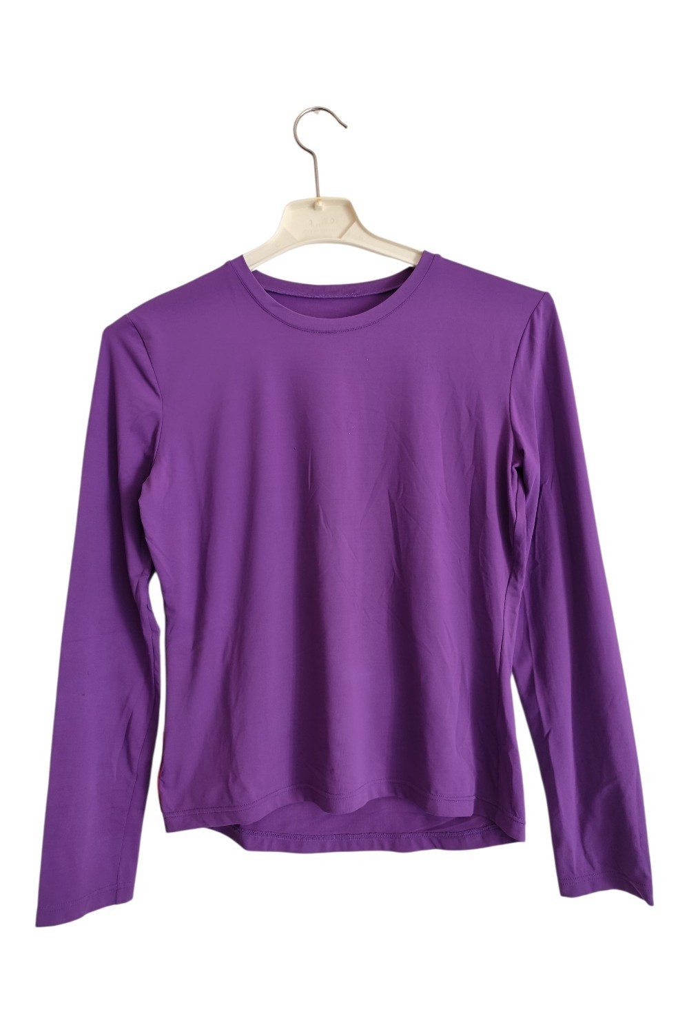 Prada Sport red tab long sleeve top purple Woman