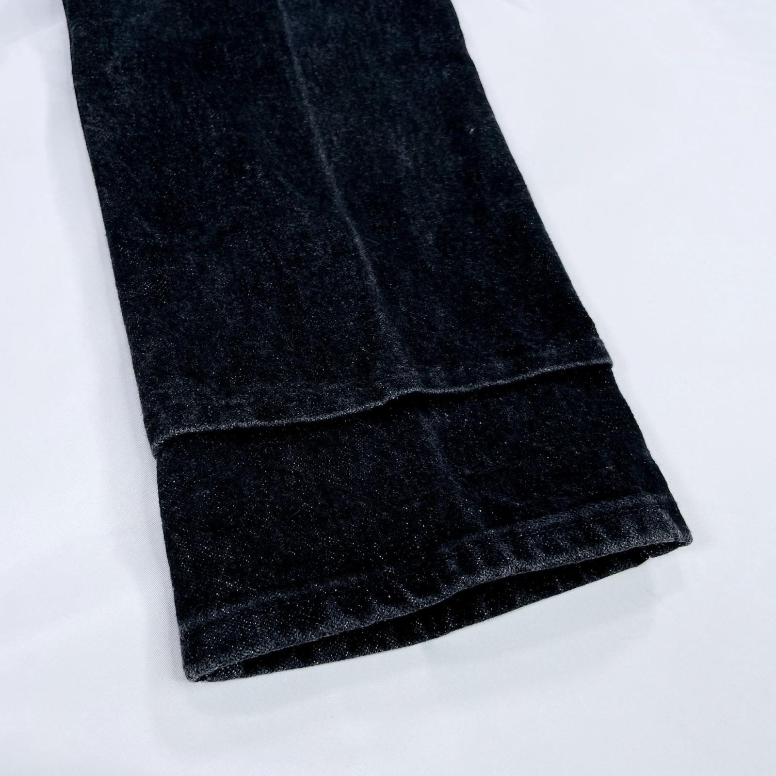 Vintage Wrangler Womens High Waist Black Denim Leather Patch Mom Jeans 5 / 25″