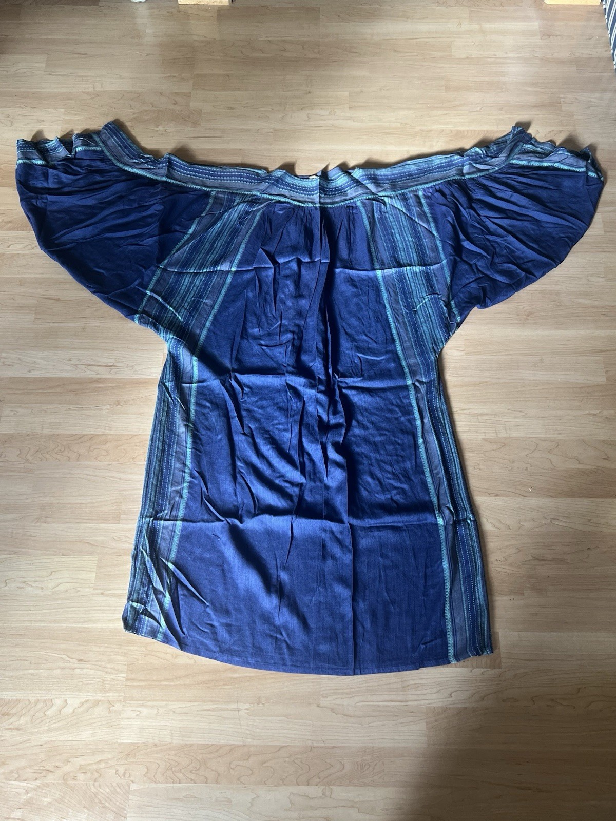 VINTAGE COTTON CAFTAN MADE IN SRI LANKA OS