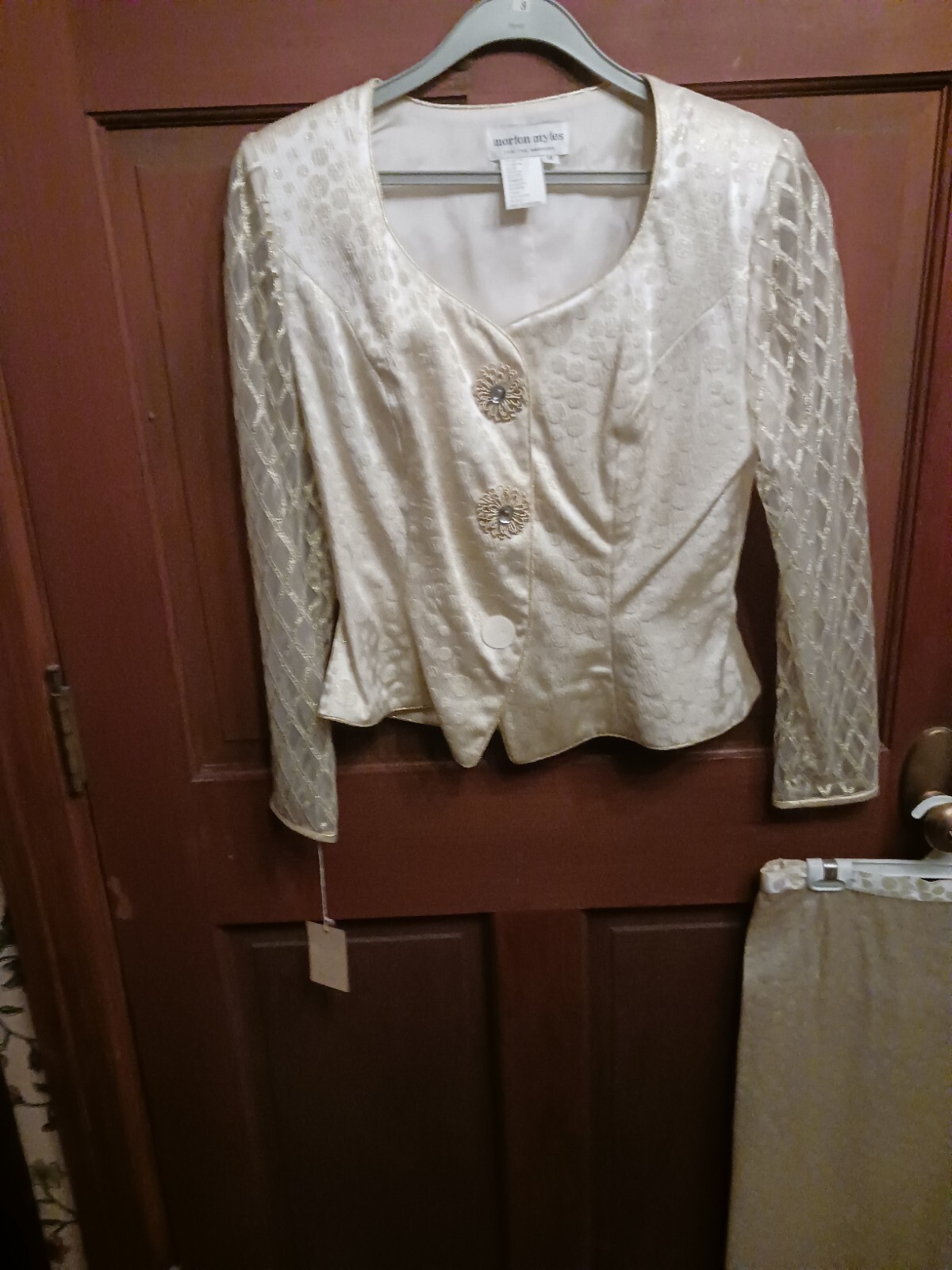 Vintage Morton Myles Skirt Suit Size 12 Never Worn Original Price $338