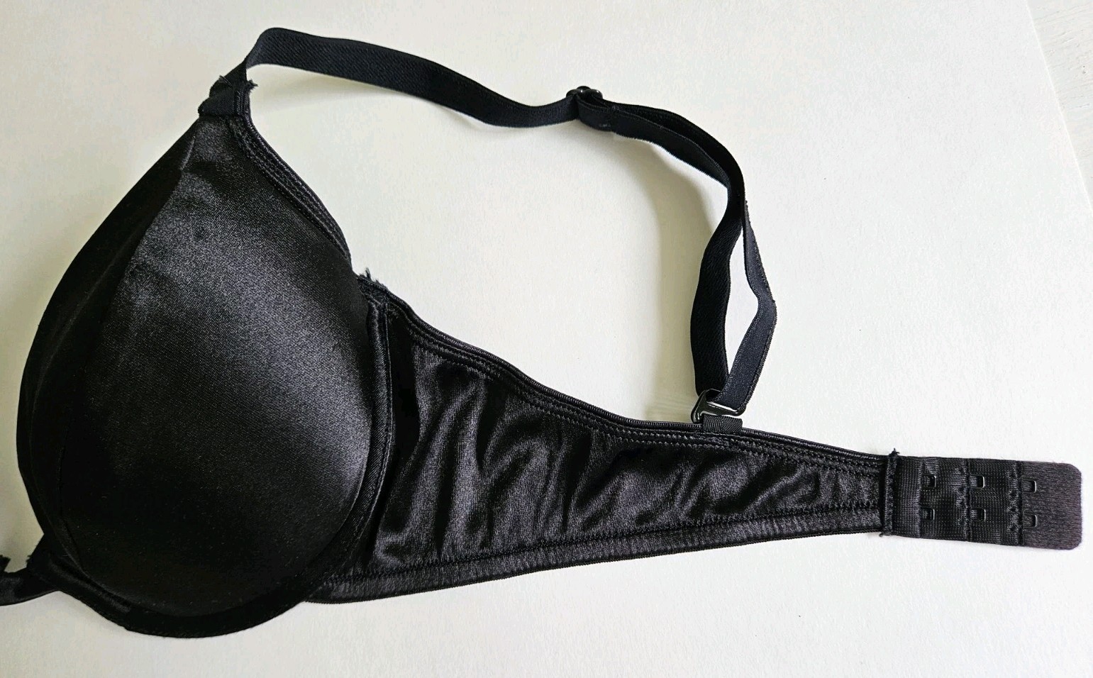 Vtg Victorias Secret Second Skin Satin Padded Bra 36B 36 B Miracle Bra 1277 Y2K