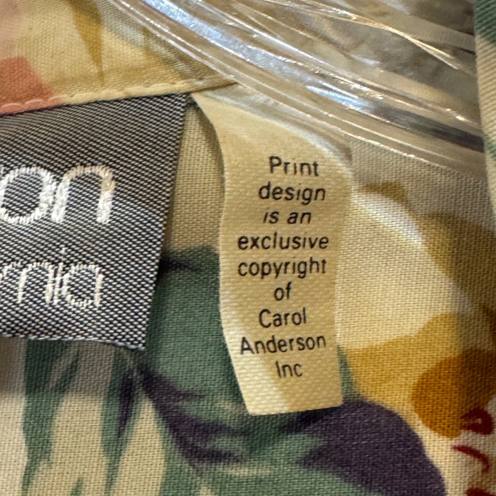 True Vintage Carol Anderson Floral Midi Maxi Dress Size 10 Garden Cottagecore