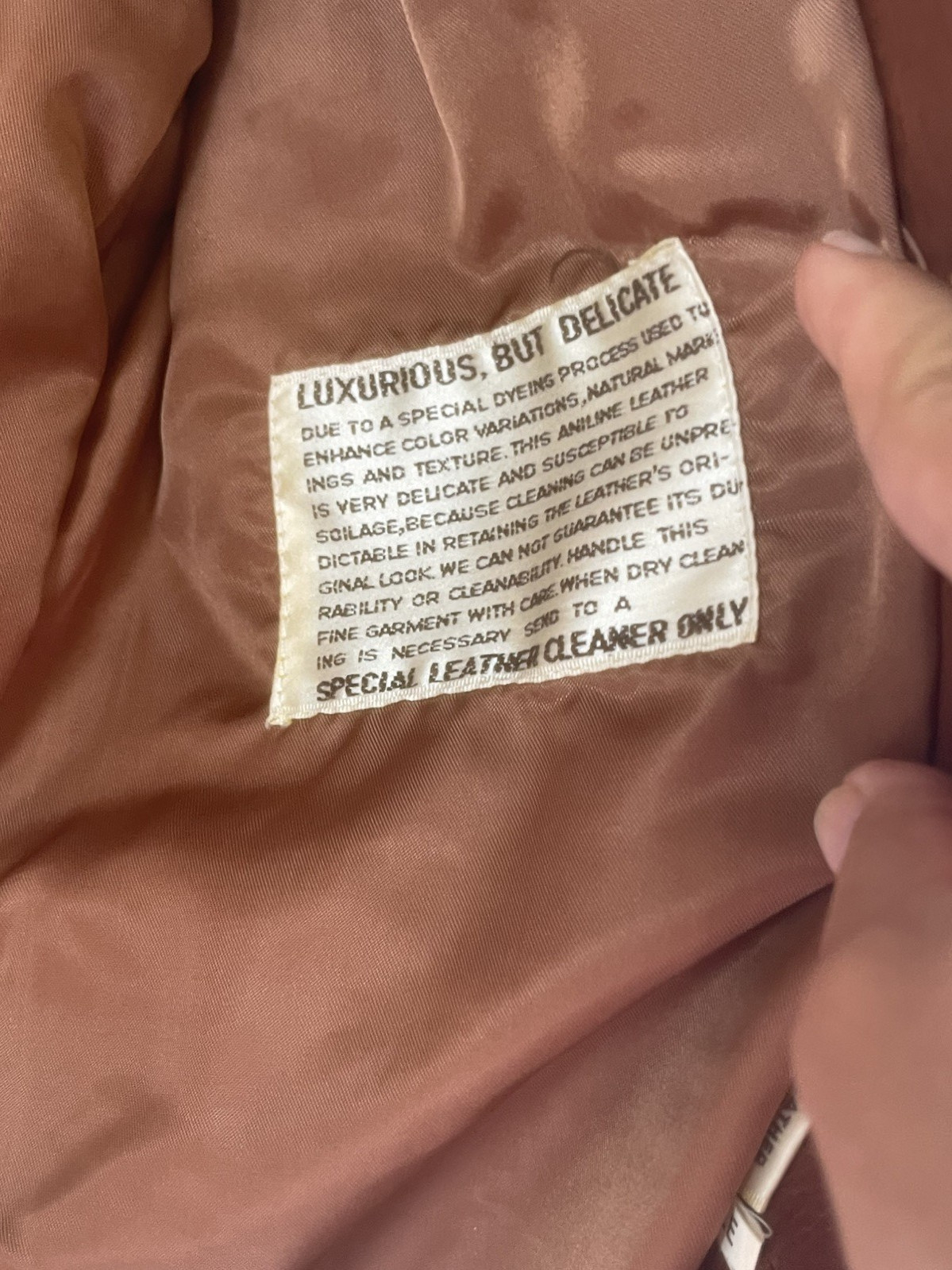 Vintage Bermans Women’s Lambskin Leather Jacket Blazer Sz 10 Brown