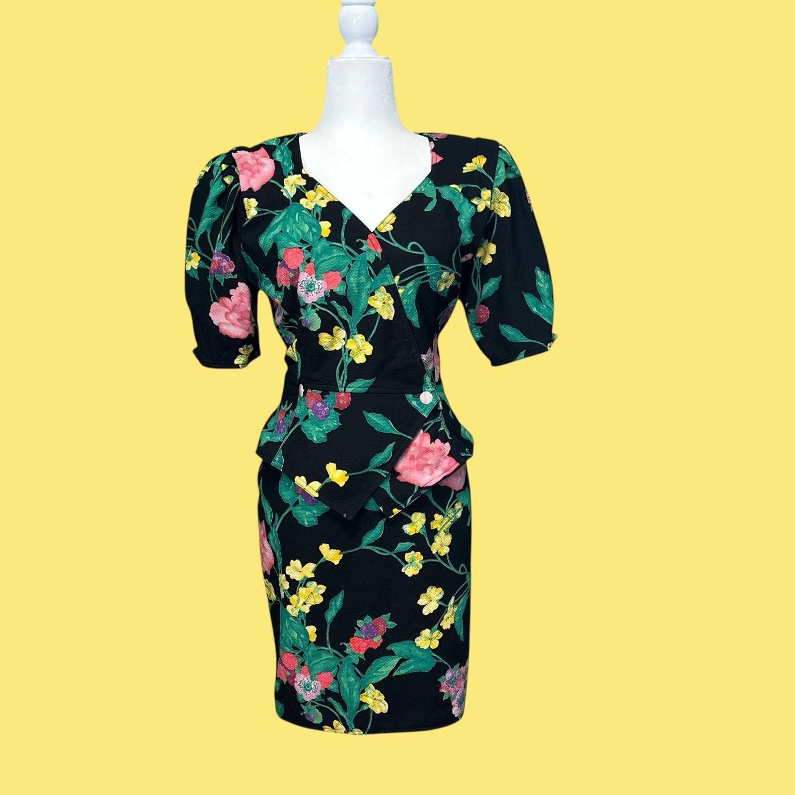 Vintage Emanuel Ungaro 90s Floral set