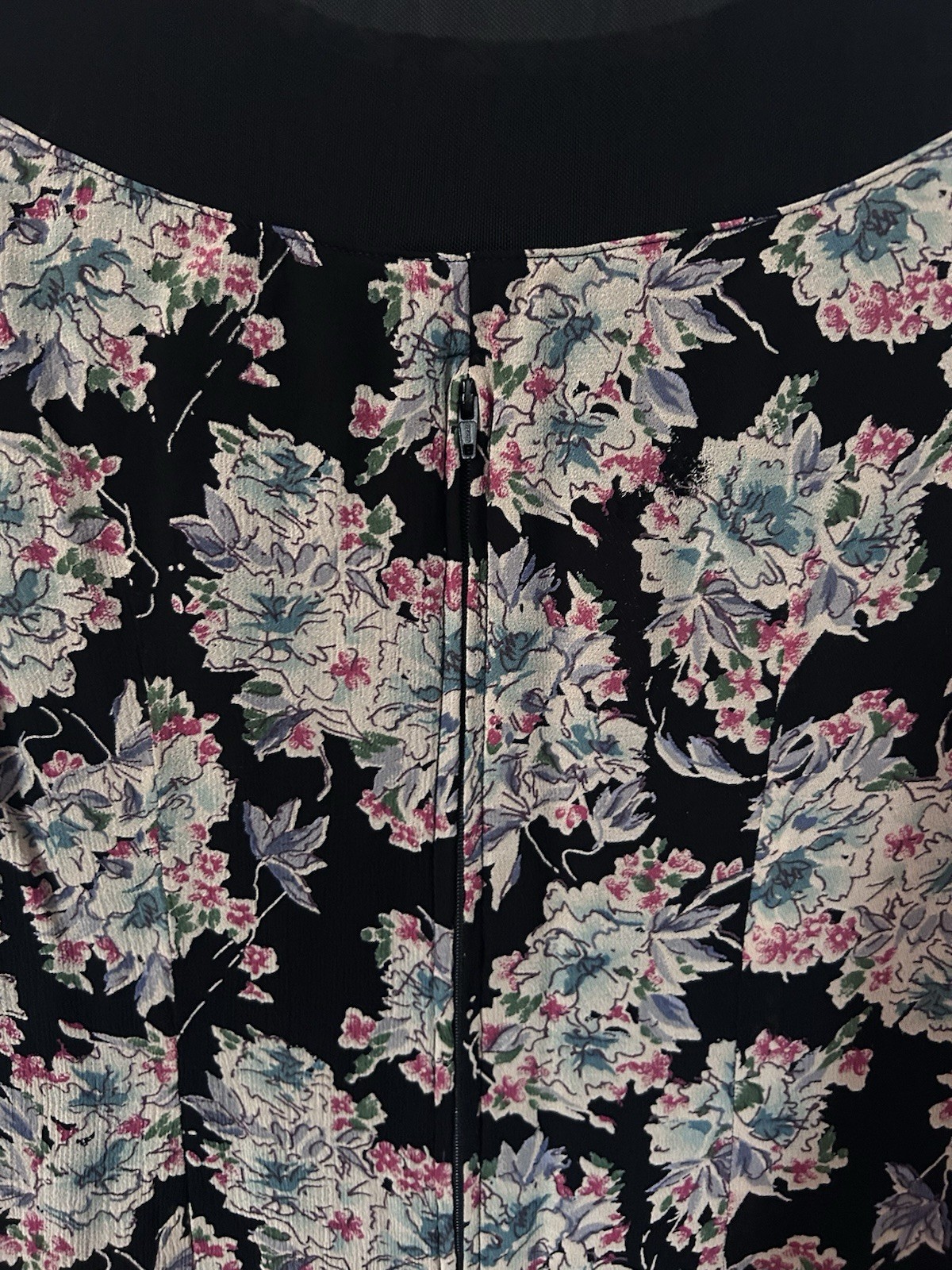 Vintage Carol Anderson California 1990s Floral Dress Size 8