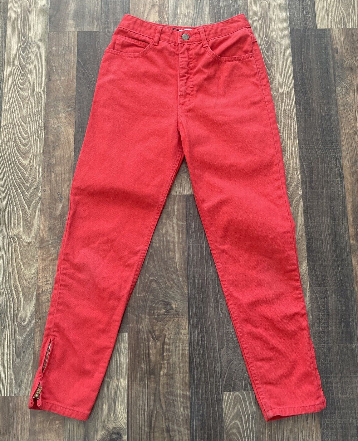 GUESS Georges Marciano Vintage 80’s Ankle Zip size 14 Made In USA W23 L25