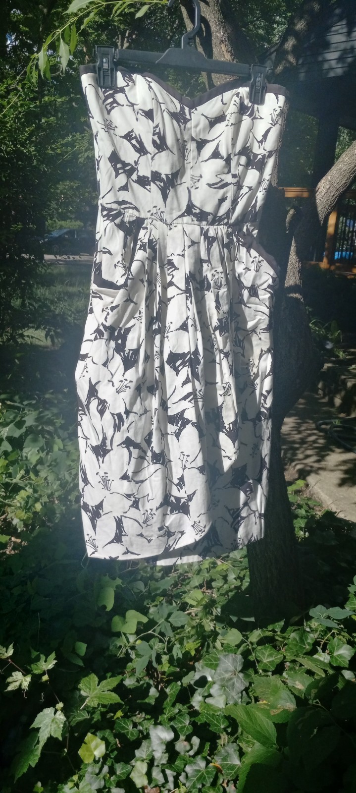 Vintage Victor Costa for Saks Fifth Avenue Strapless Dress. Sz. 6 Exquisite