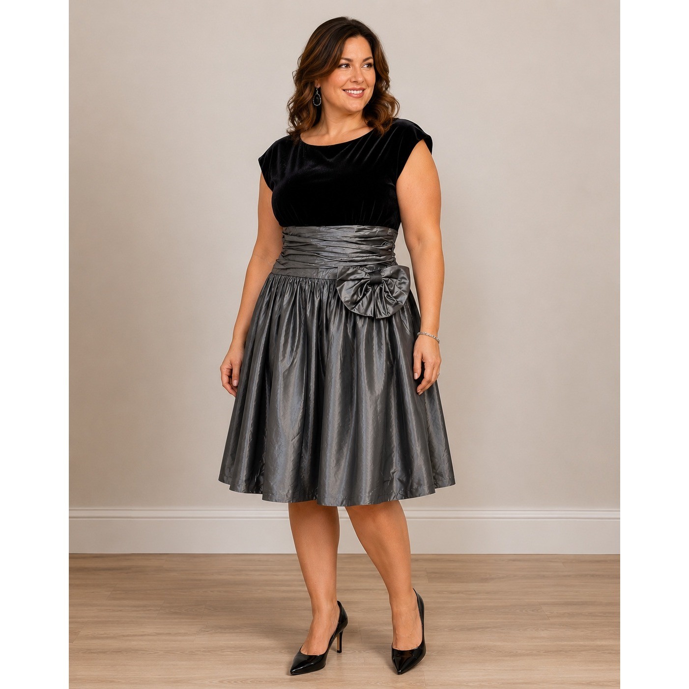 80s Special Times by Patty O’Neil Party Dress Prom Goth Glam Retro Cocktail