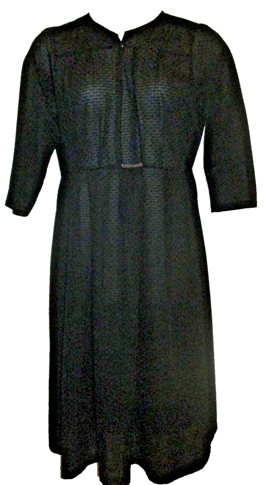 Vintage Pioneer Womans Old Order Mennonite Dress & Cape Apron 40″B/36″W Handmade
