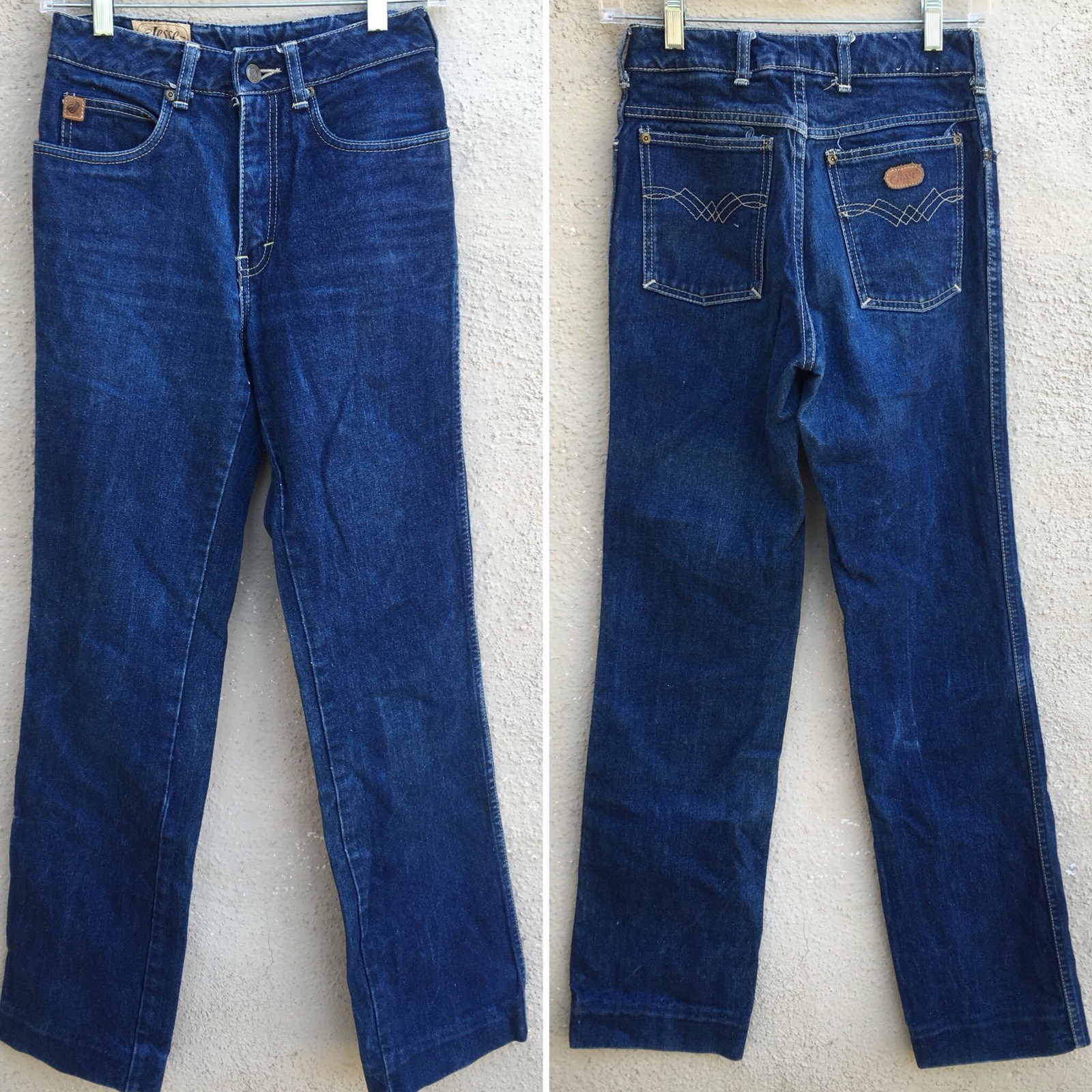 Vintage Jesse Jeans High Waist Size 5 6 25.5 in Waist 70s 80s 1970s 1980s