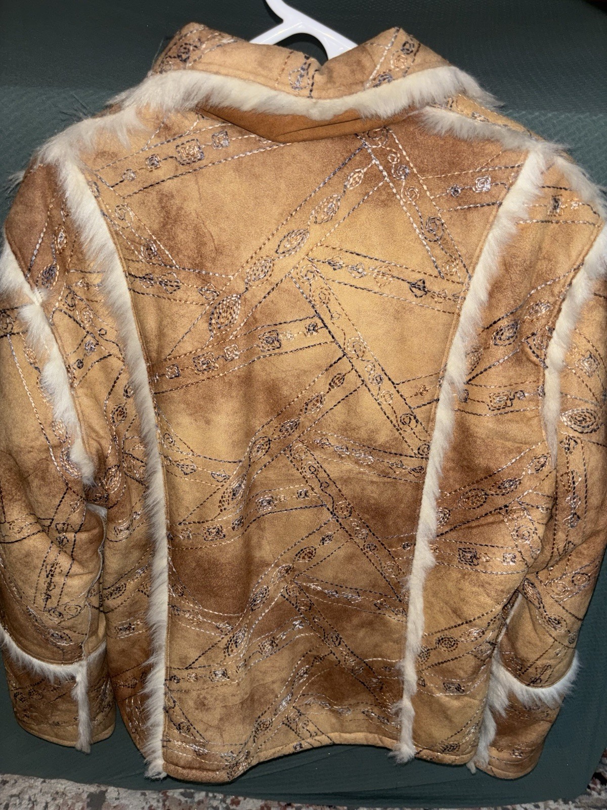 Wraps By Canvasback Vintage Brown Jacket Size Medium Made In Colombia