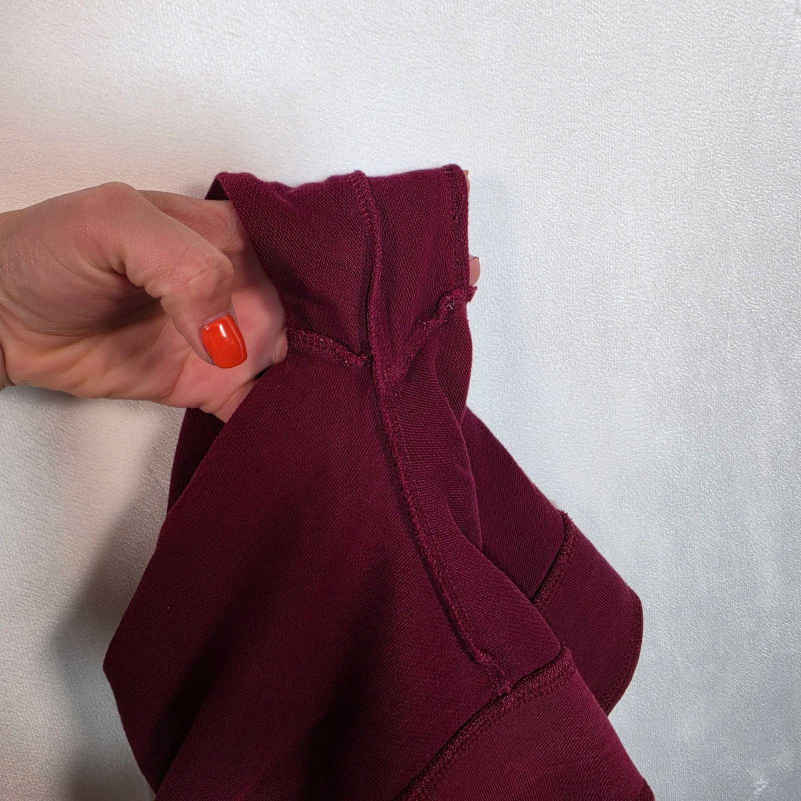 Vintage Y2K Aeropostale Micro Mini Shorts Womens S Maroon Athleisure Sporty