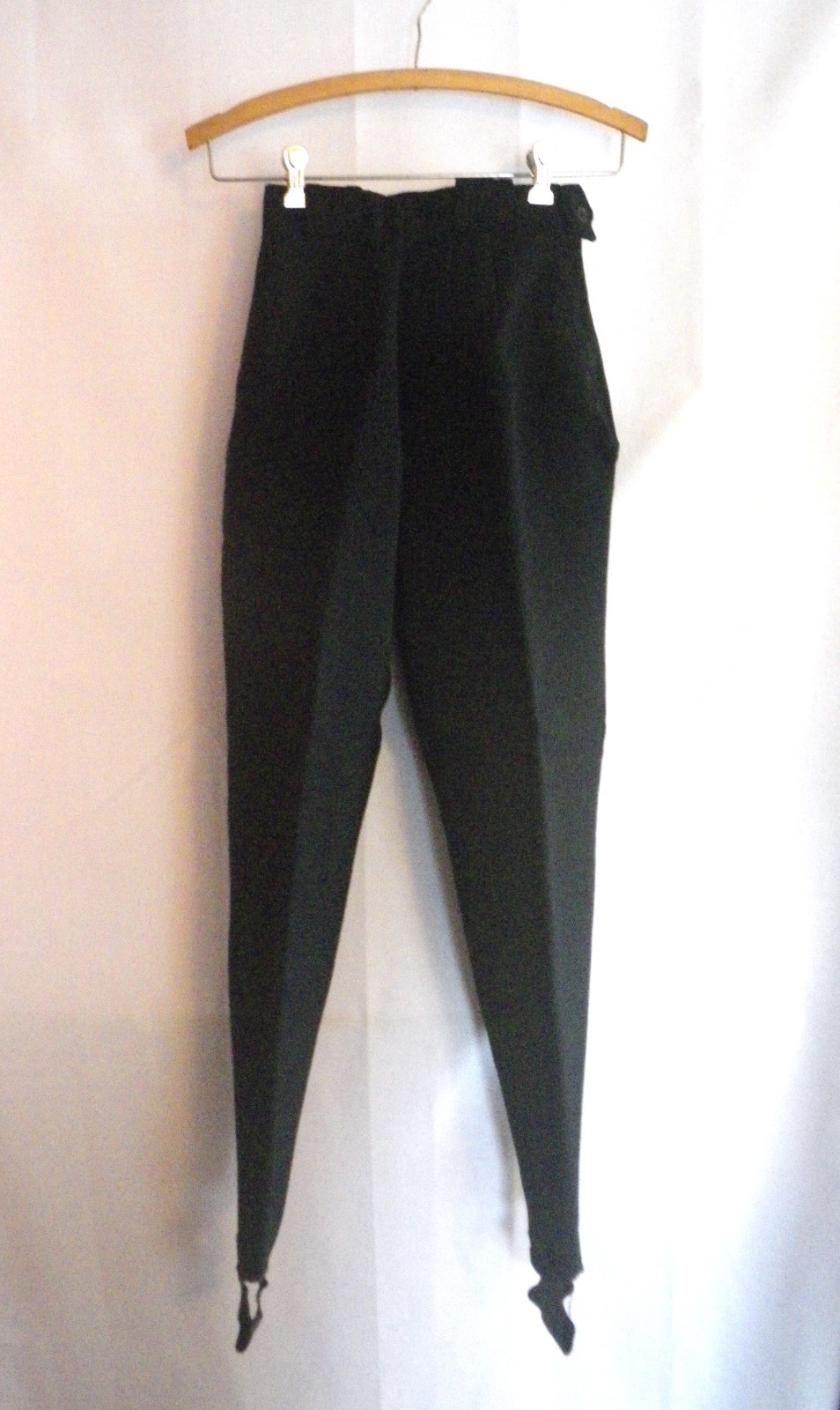 Vtg 40s 50s Black Wool Winter/Ski Pants Teens Womens Profile Sportswear XS