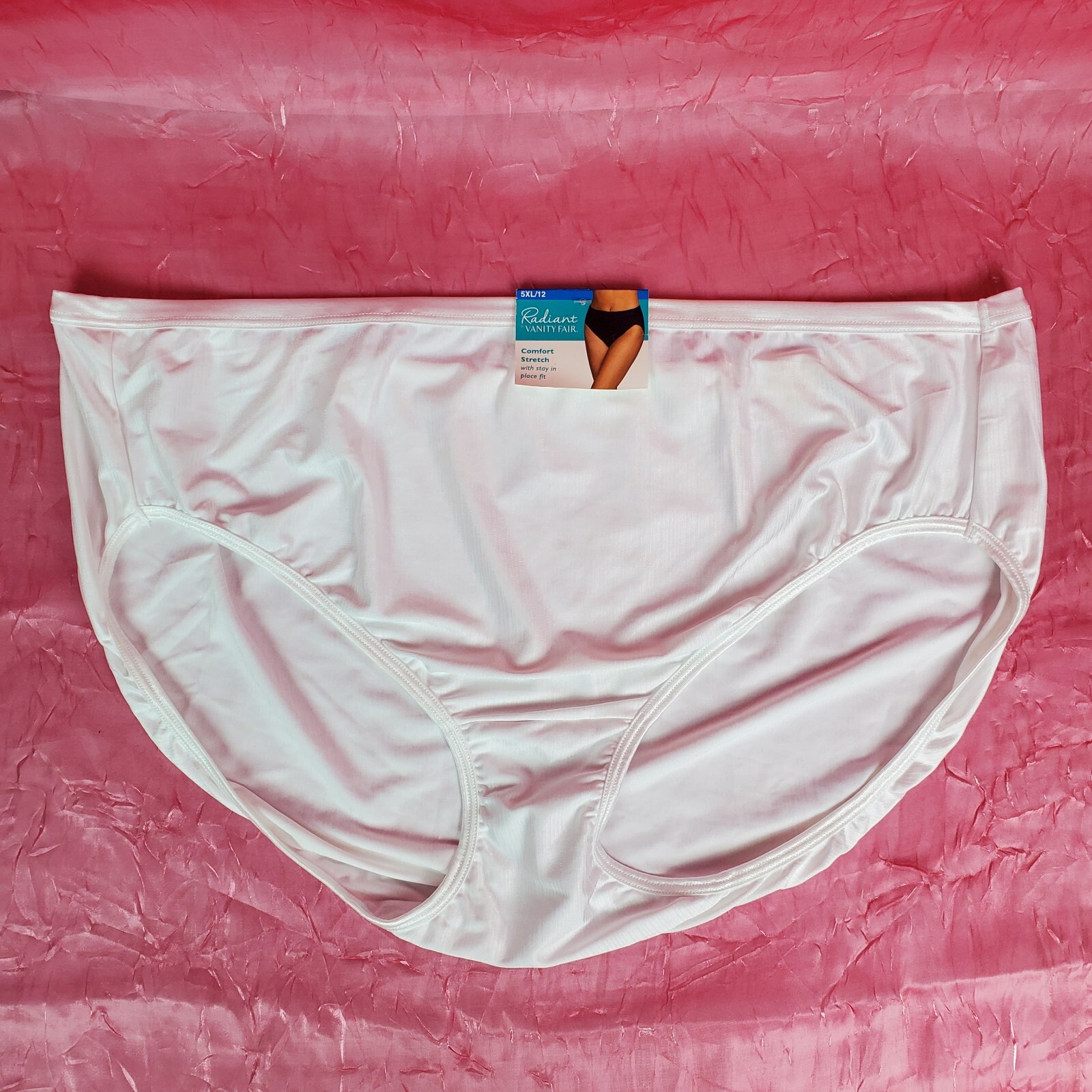 Sheer Panties Shiny Silky Satin Nylon Gusset Sz 5XL/12 Sissy Sexy Granny Panty