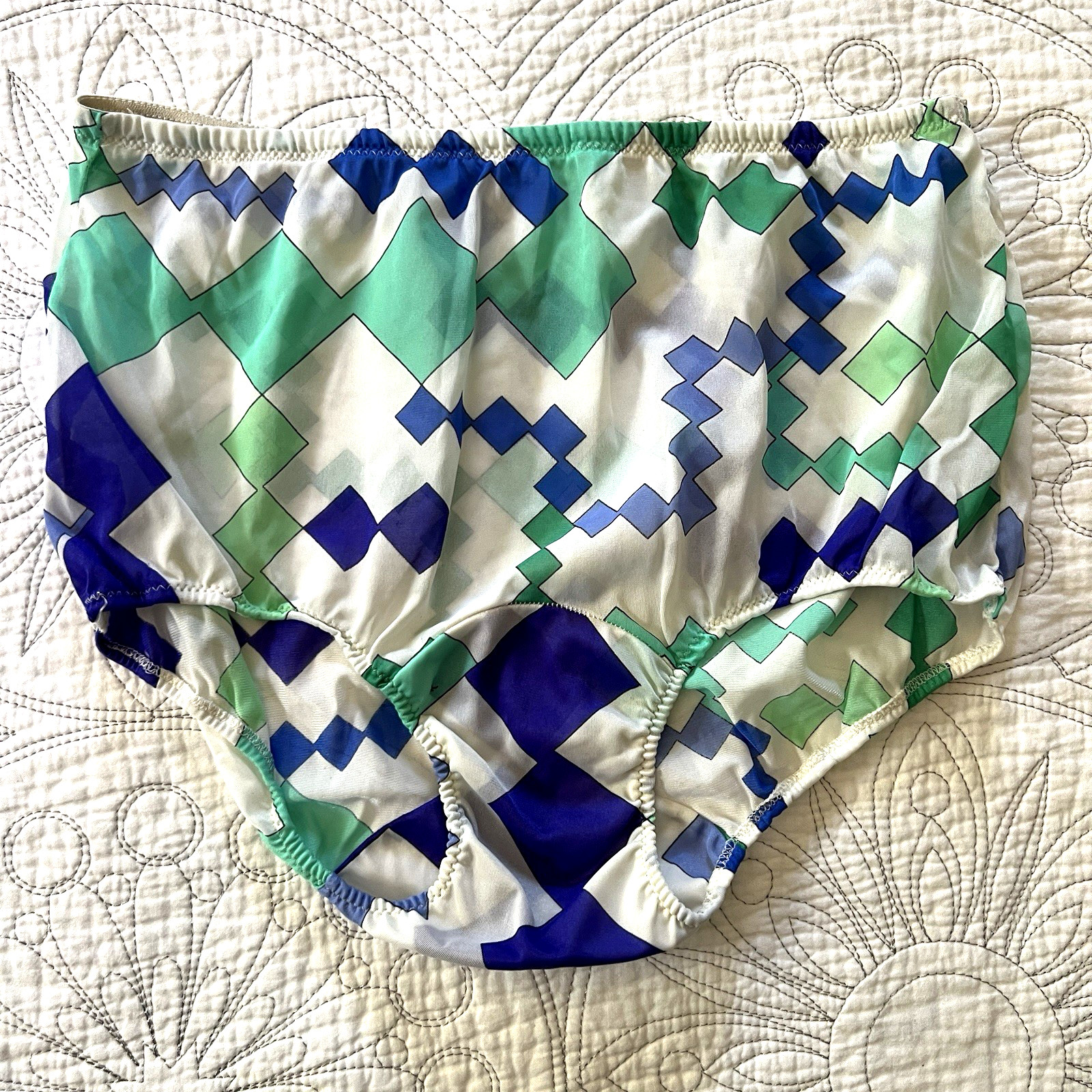 EMILIO PUCCI Vintage Lingerie S/M size 5 Formfit Rogers MOD Print 60’s/70’s