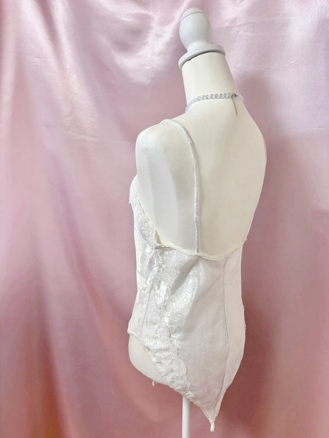 Vintage 1980s 1990s Satin Lace Teddy Lingerie Canada Made