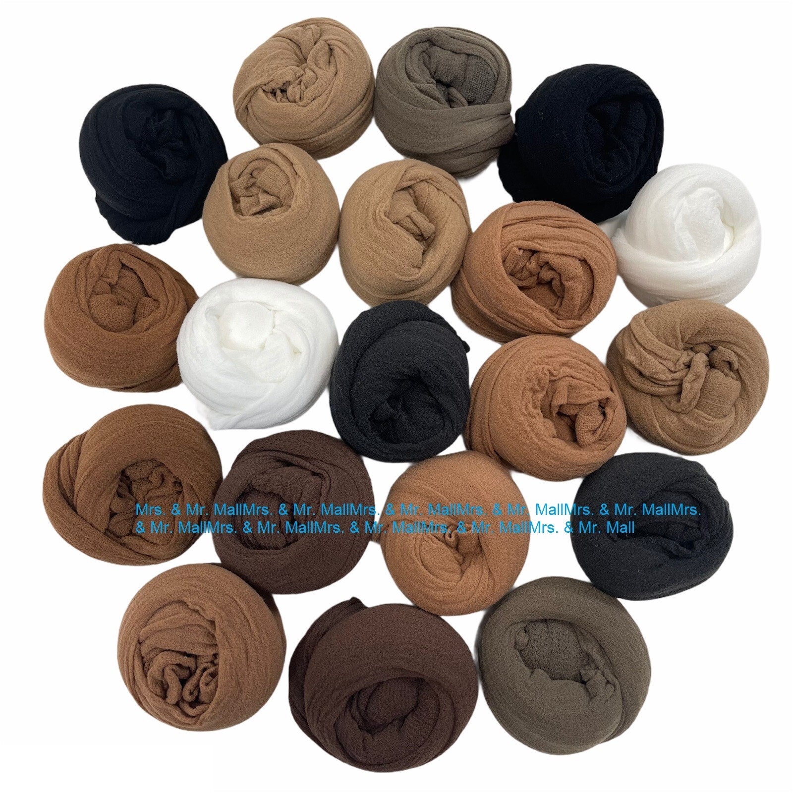 20 Pair Pack Assorted 8 Color Sheer Nylon Knee High Pantyhose Best Gift USA Made