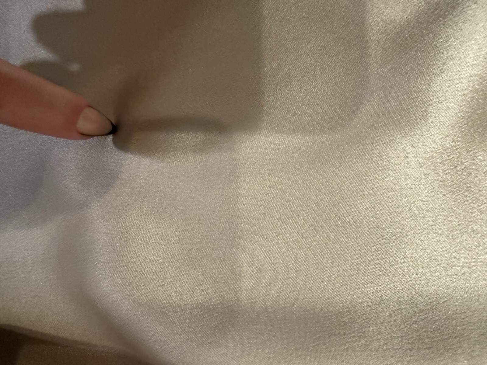Vintage 100% Cashmere Coat Women’s Camel Beige Classic Minimalist Satin Lined M