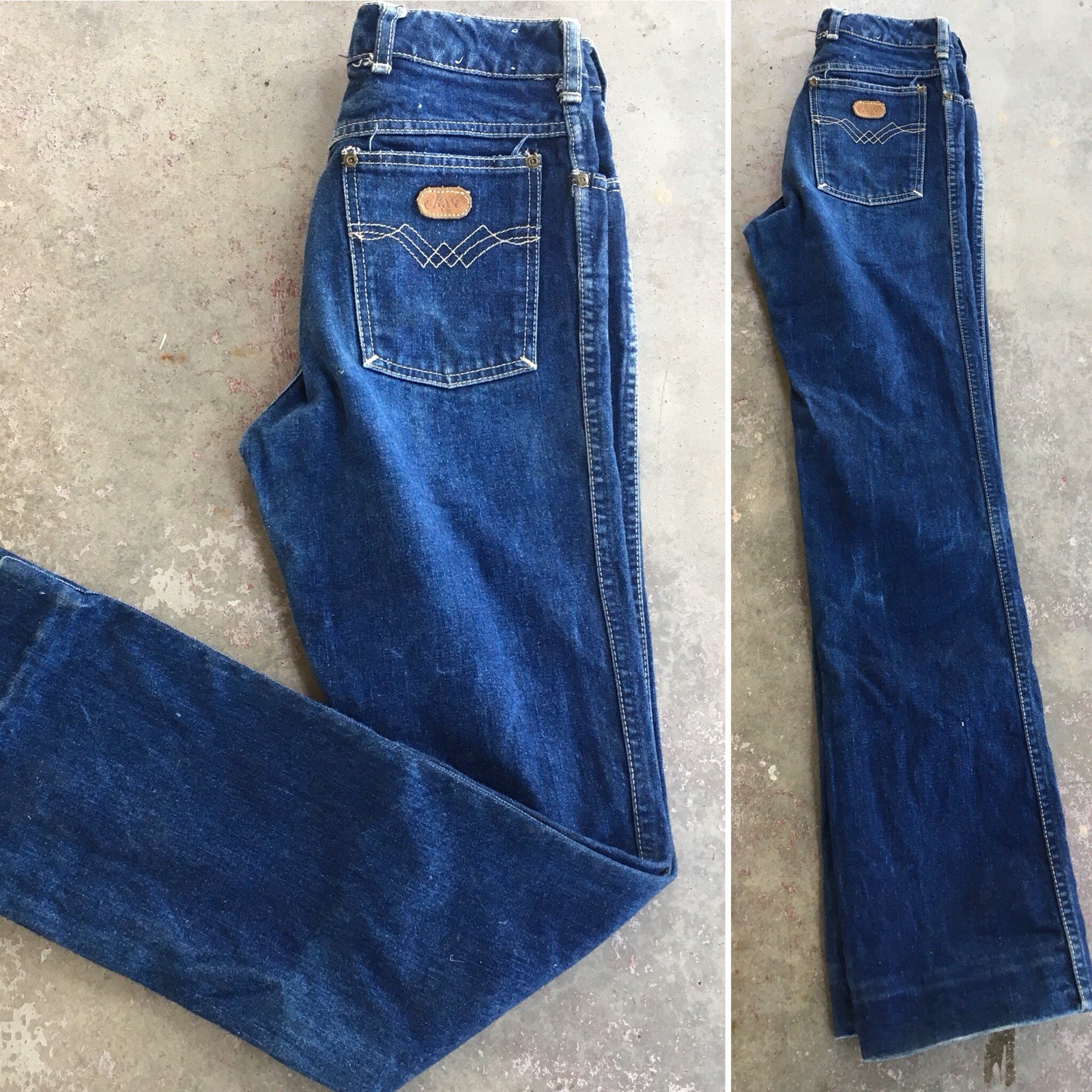 Vintage Jesse Jeans High Waist Size 5 6 25.5 in Waist 70s 80s 1970s 1980s
