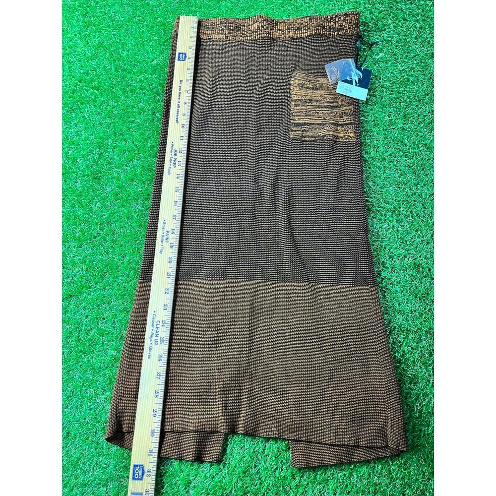Simply Vera Vera Wang Midi Skirt Size Medium Knit Boho Grunge Gorpcore NEW