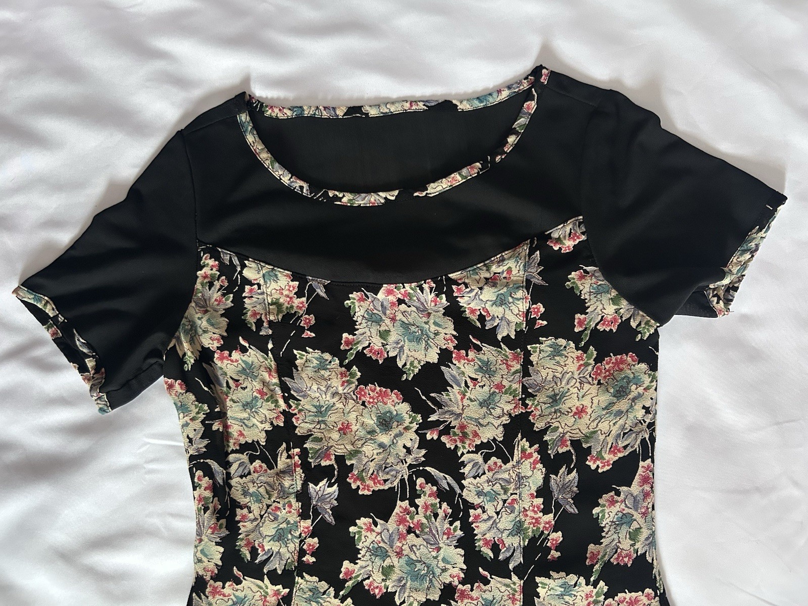 Vintage Carol Anderson California 1990s Floral Dress Size 8