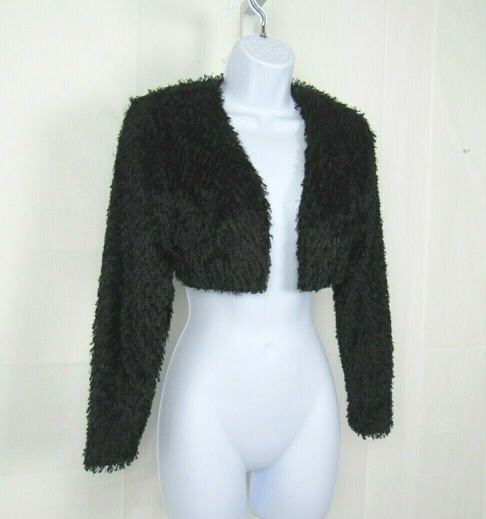 VTG 1980s ISABEL ARDEE PETITES BY MOTI BASHAN BLACK BOLO JACKET SIZE SMALL