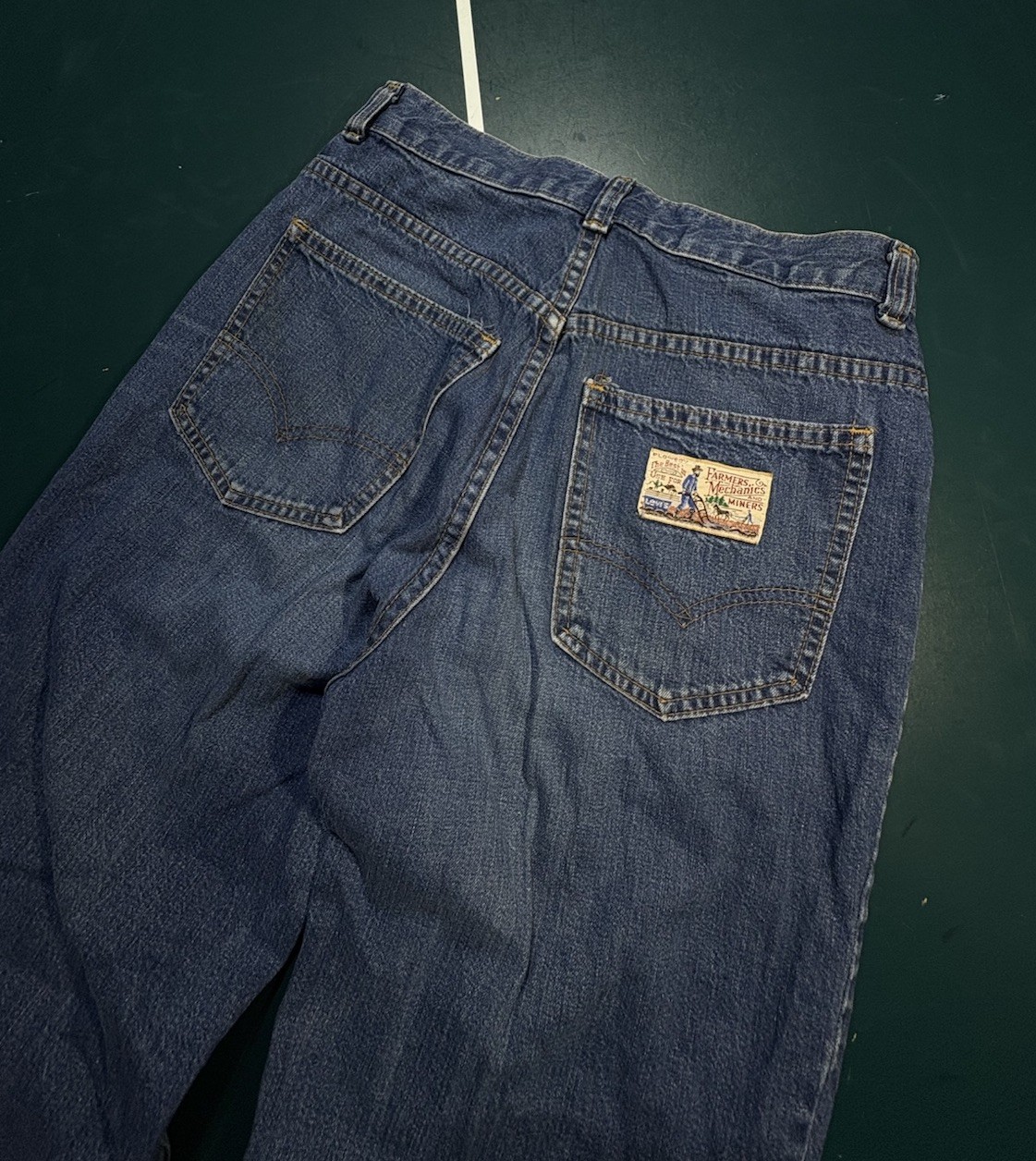 Vintage Levi’s Plowboy Jeans Size 26×27 Farmers Mechanics and Miners Western 70s