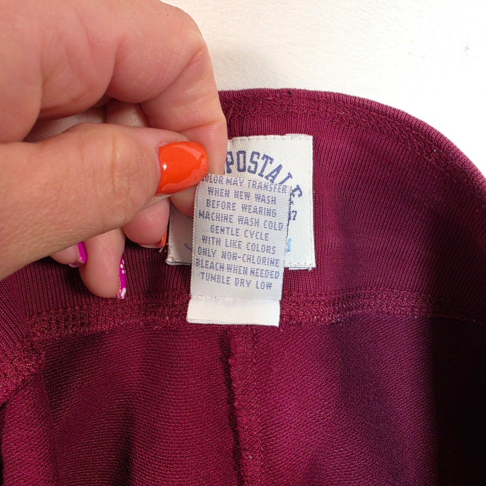 Vintage Y2K Aeropostale Micro Mini Shorts Womens S Maroon Athleisure Sporty