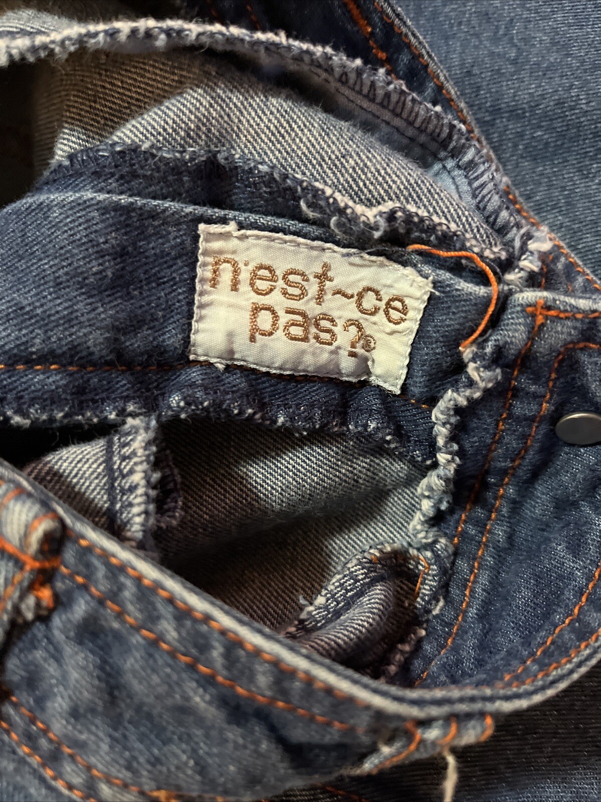 True Vintage Vintage N’est Ce Pas? Womens 70s 1970s Size 26×27 High Waisted