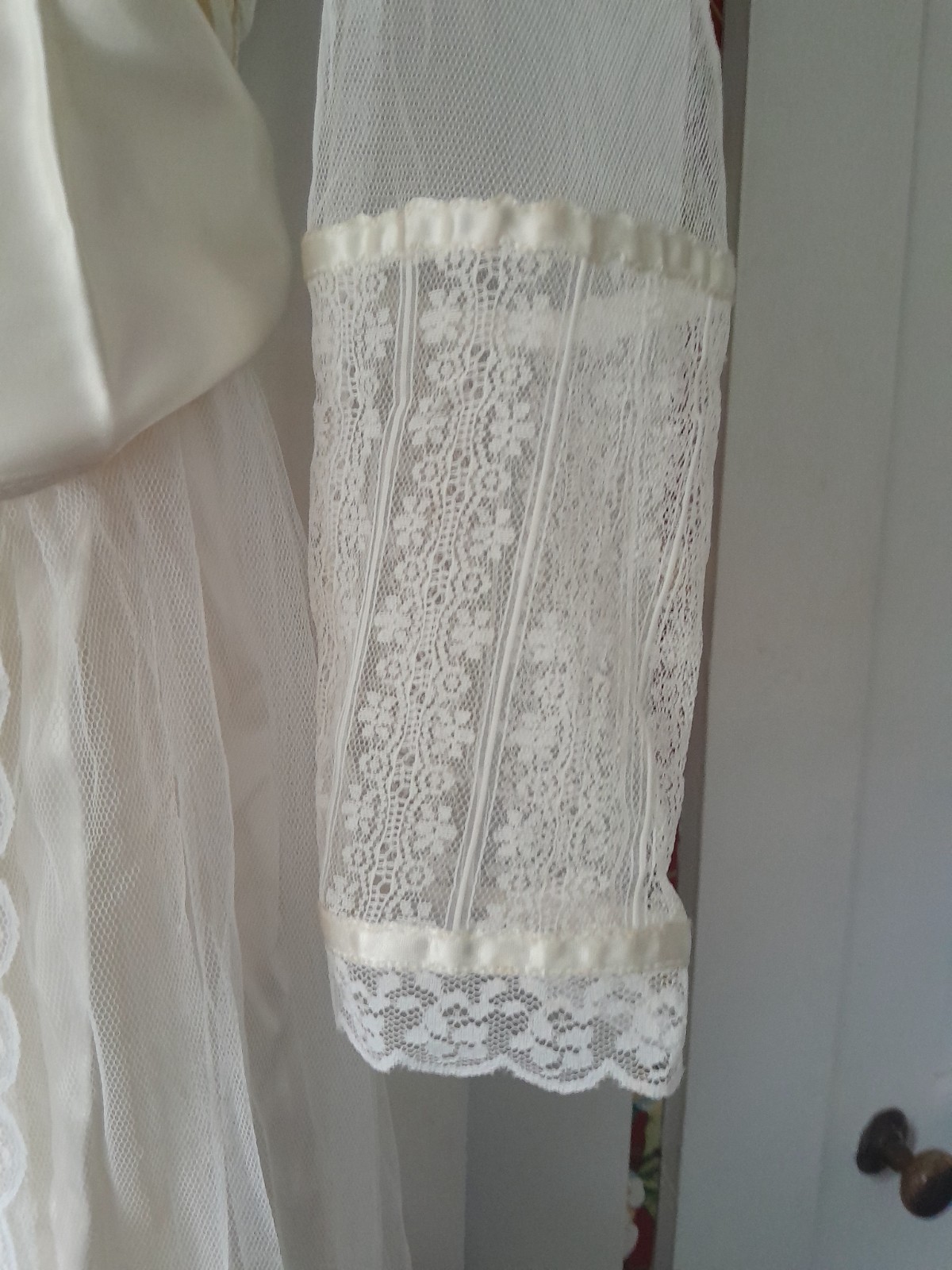 Vintage Gunne Sax By Jessica Lace, Tulle And Satin Wedding Dress Size 11