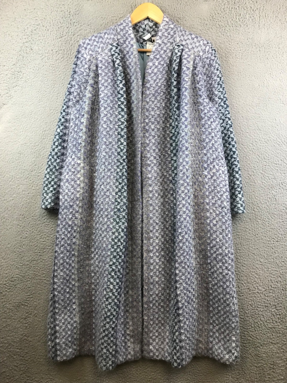 Vintage 70s M.J Seattle Medium Mohair Long Coat