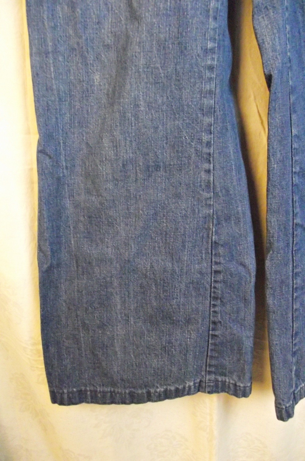 AUTHENTIC LANDLUBBER Vintage 1970s Jeans High Waisted Bell Bottoms 28W USA