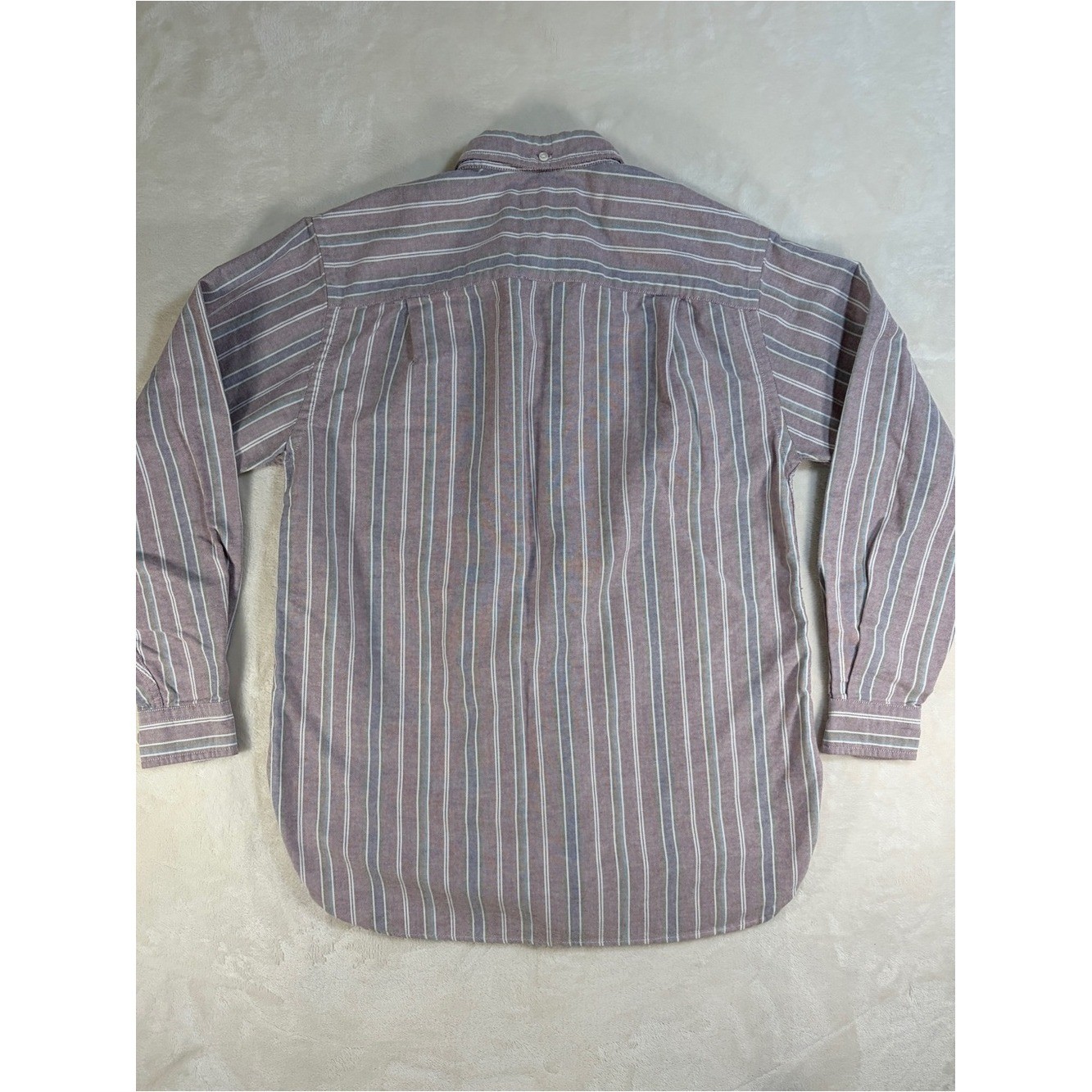 Vintage L.L. Bean Women’s Striped Button Down Shirt Cotton Long Sleeve – Size XS