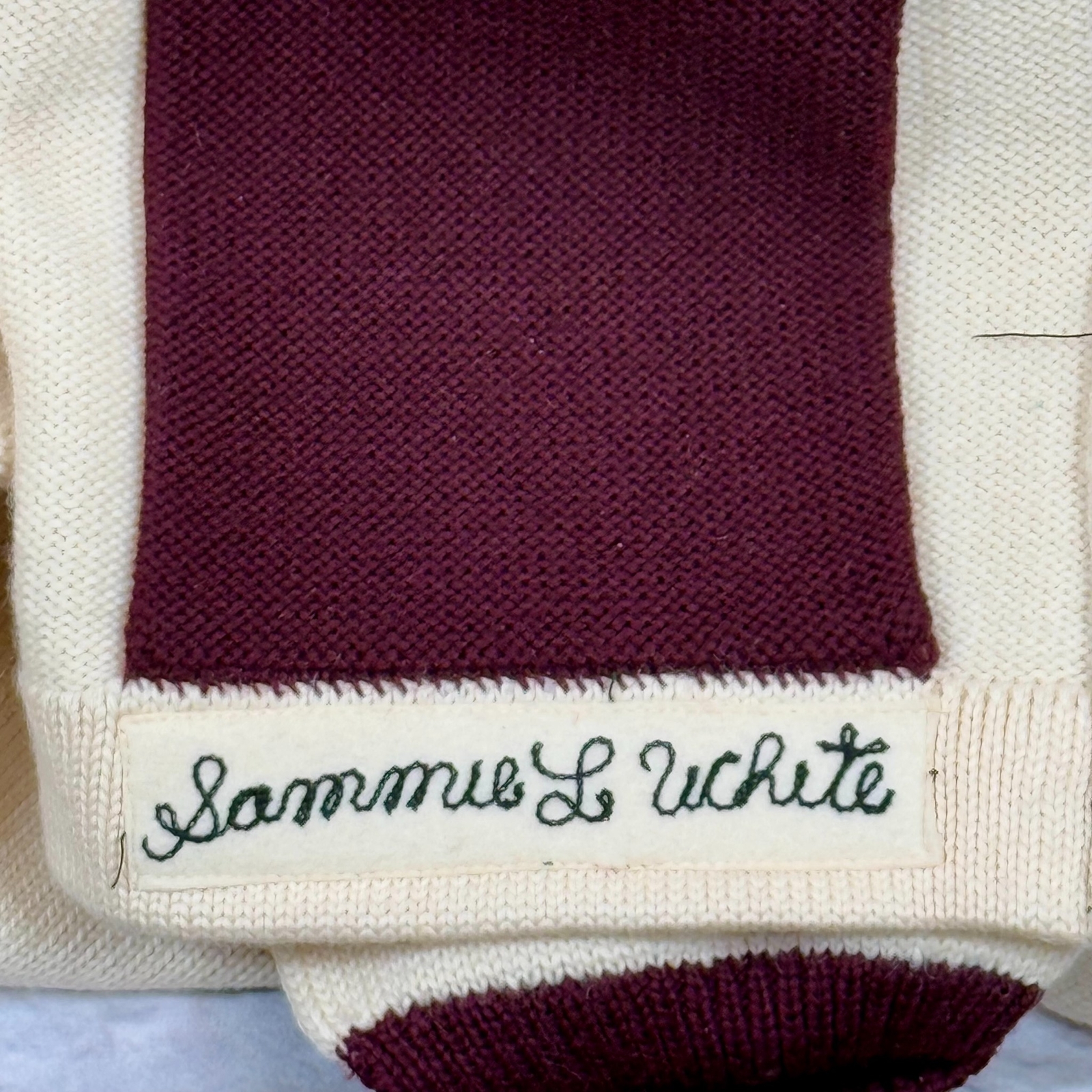 Vtg 1963 Gamma Sigma Sigma Logan Letterman Cardigan Sweater Women’s Large Logan