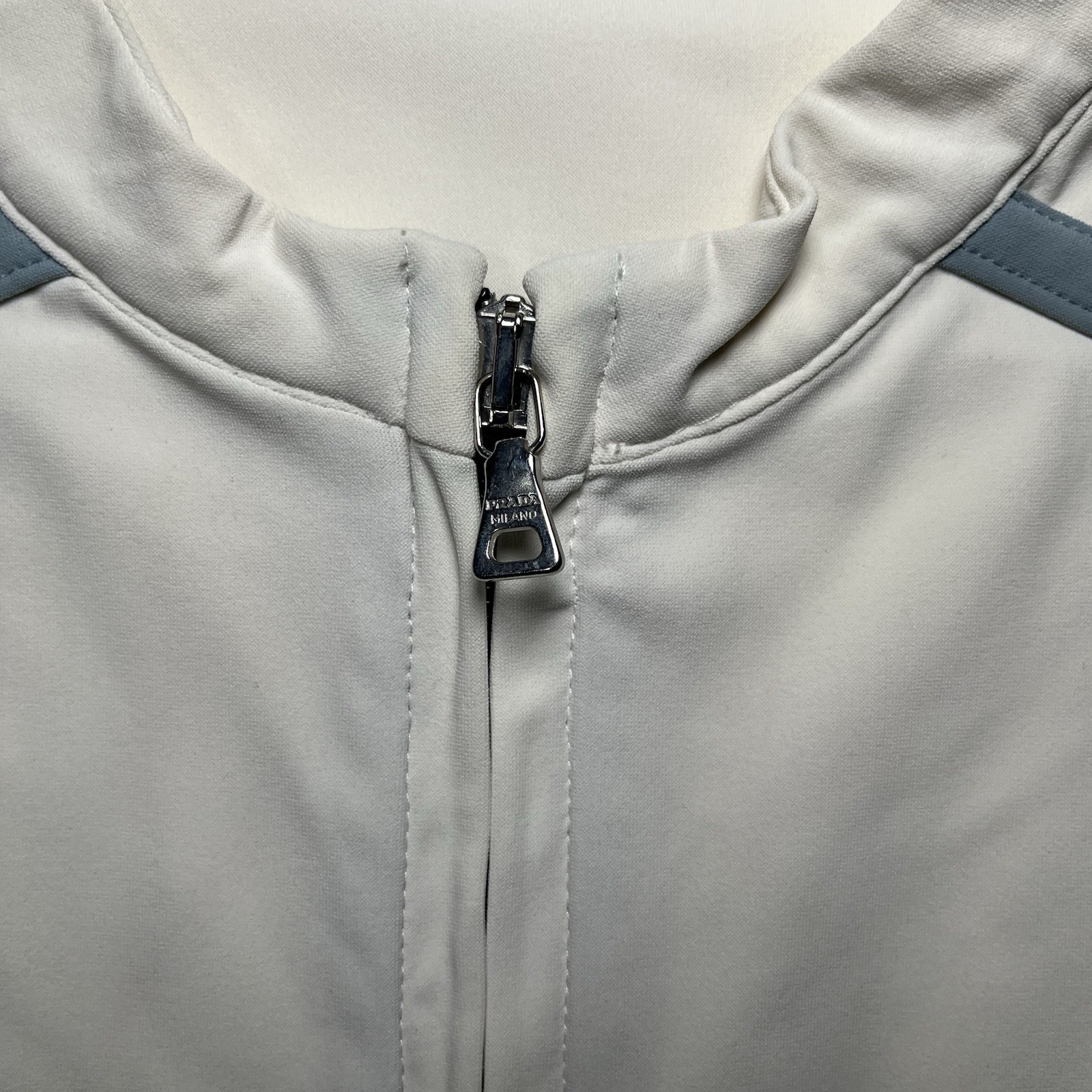 Vintage PRADA Zip Up Jacket Fashion Pre 2001 Biker Size Medium