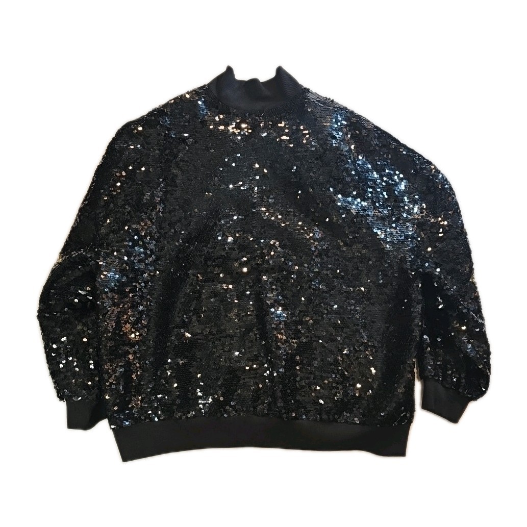 Vintage I.B Diffusion Sequin Souvenir Bomber Jacket – Size 2X