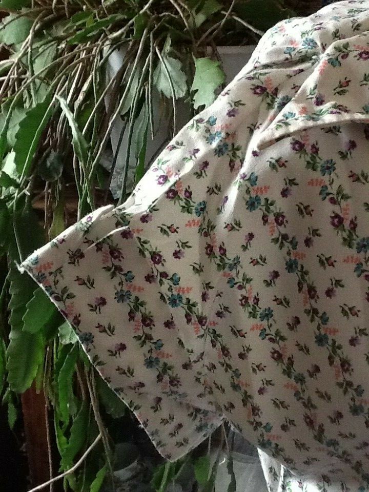 Vintage 1940’s BETTY BARCLAY Summer Floral Cotton FROCK DRESS 36-24-52
