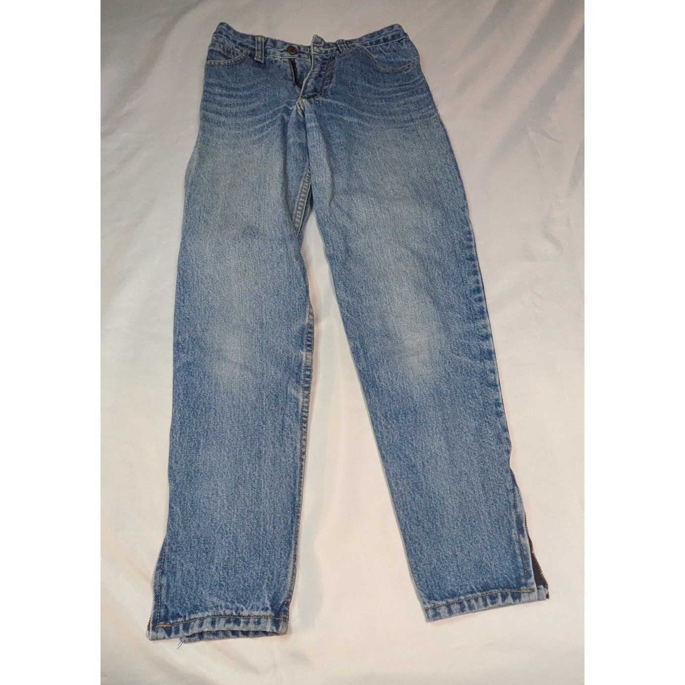 Georges Marciano for Guess Jeans Womens 26 Blue Good Vintage Ankle Zip Tapered