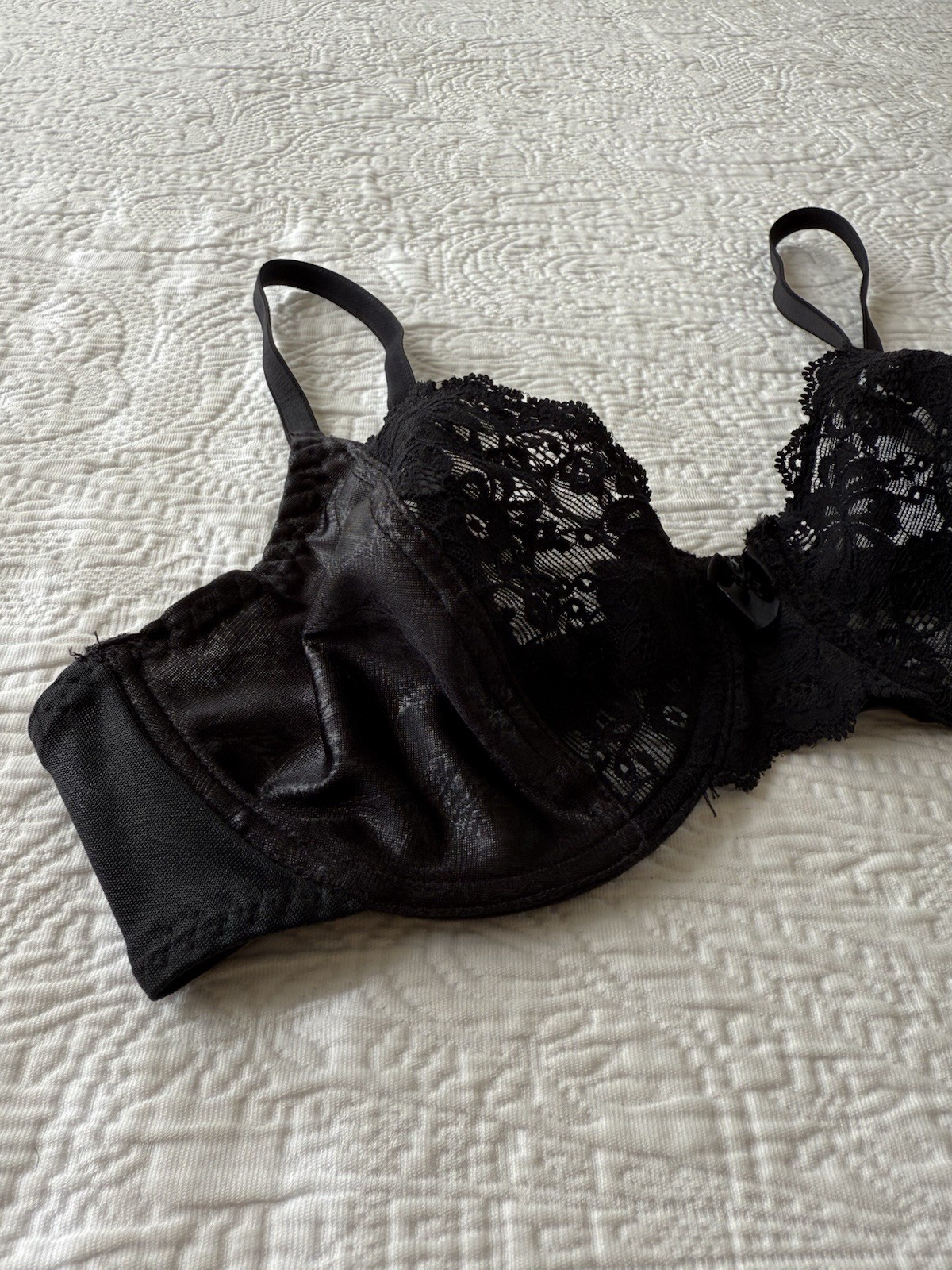 NWT Vintage CACHAREL 36B Bra Underwire Designer Lingerie 1980’s Deadstock NOS