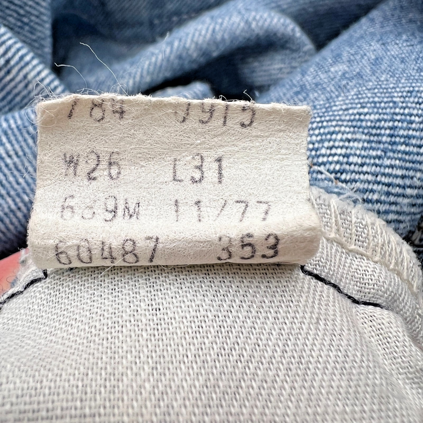 Vintage 70s Levi’s 689 Orange Tab Flare Bell Bottom Talon 42 W26 L31 (Fits L27)