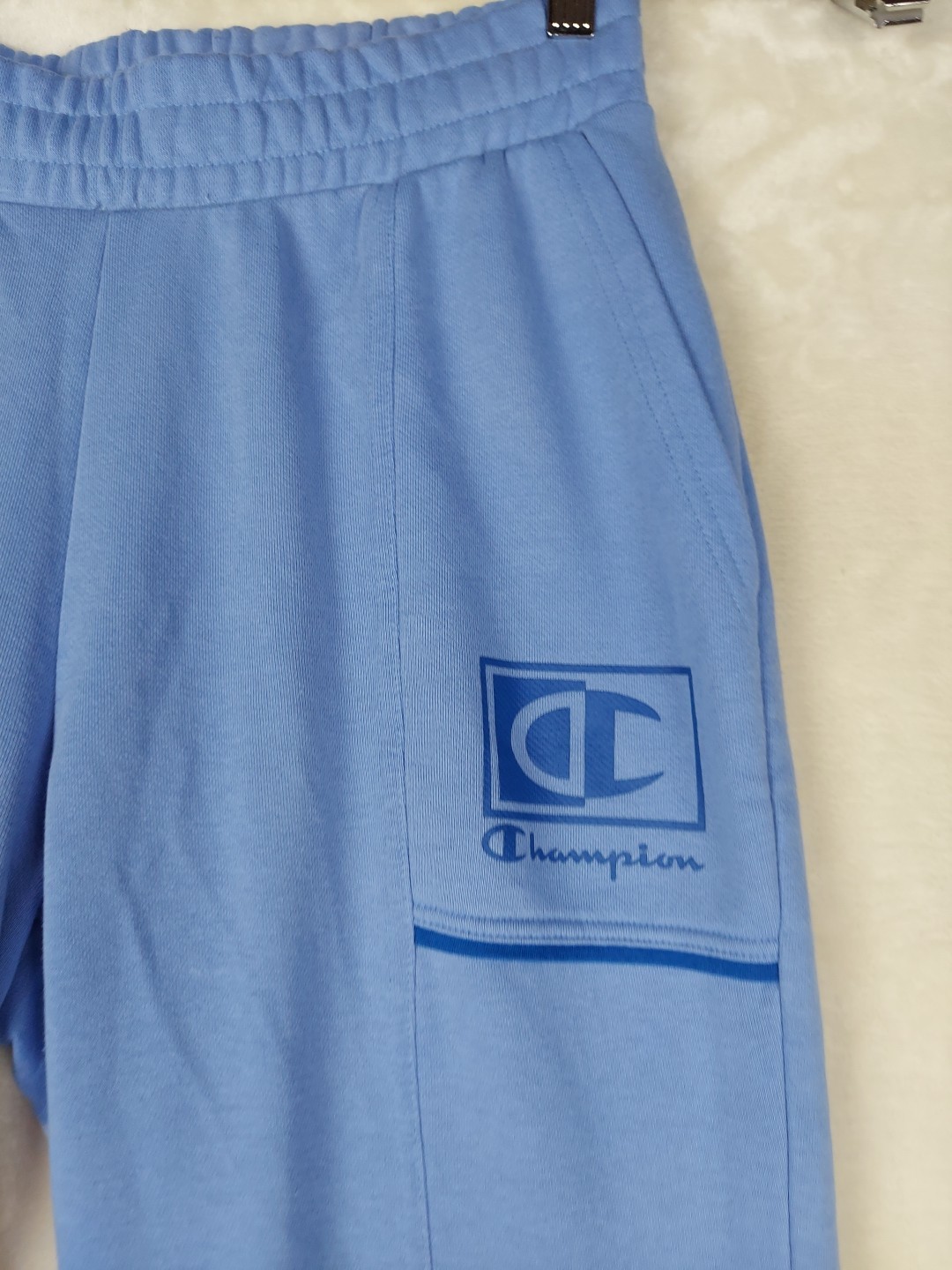 Vintage 90s Champion Sweatsuit Womens Med/Large Blue Cotton Blend French Terry
