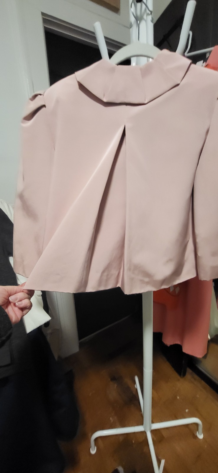Vintage Morton Myles for the Warrens Dusty Pink Elegant / Fancy Short Jacket S/M