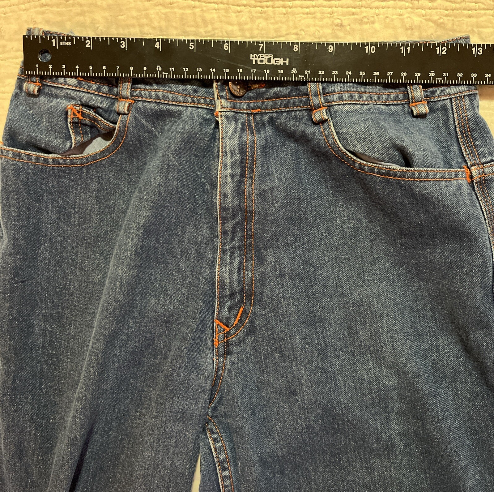 True Vintage Vintage N’est Ce Pas? Womens 70s 1970s Size 26×27 High Waisted