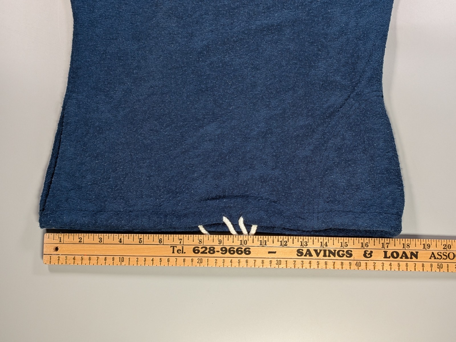 Vintage Catalina Swimsuit Cover-Up S Blue Terrycloth Swim Beach Surfer 70s USA