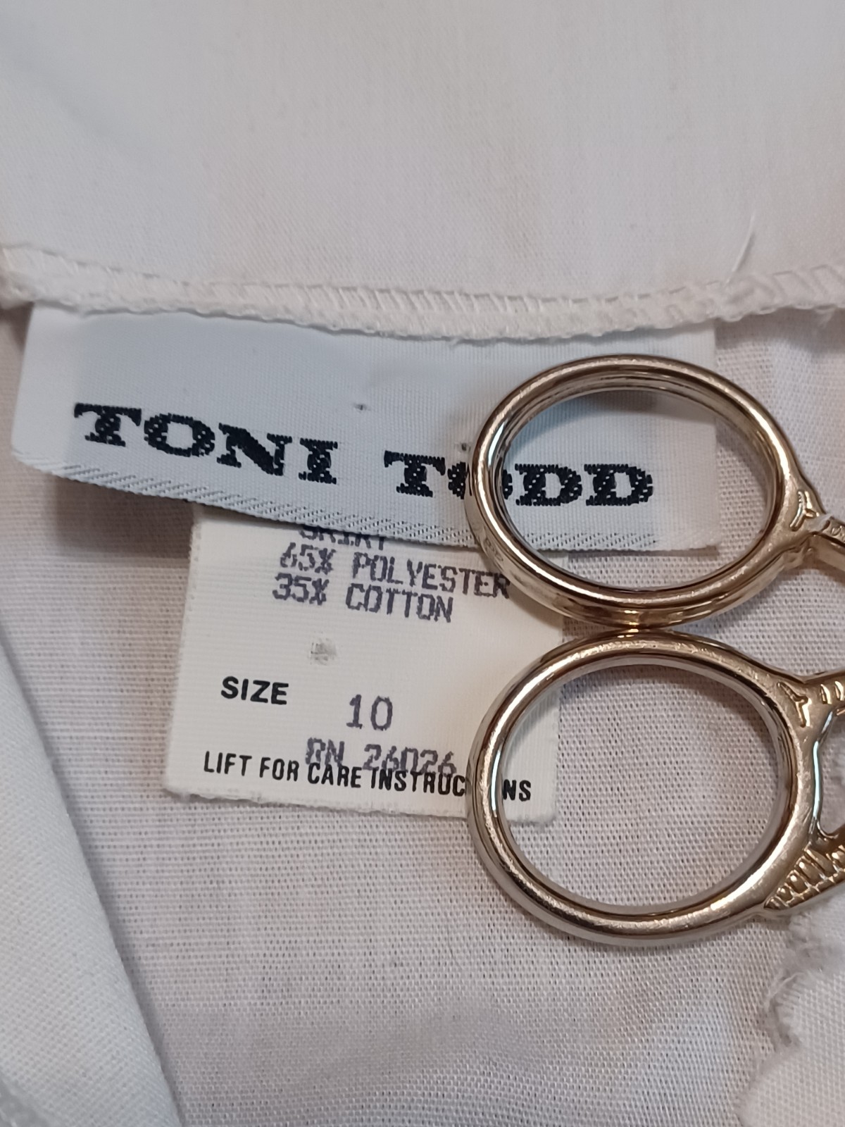 Vintage 1960s/1970s Toni Todd Union-Made Mod Pin-up Black +White Polkadot Dress