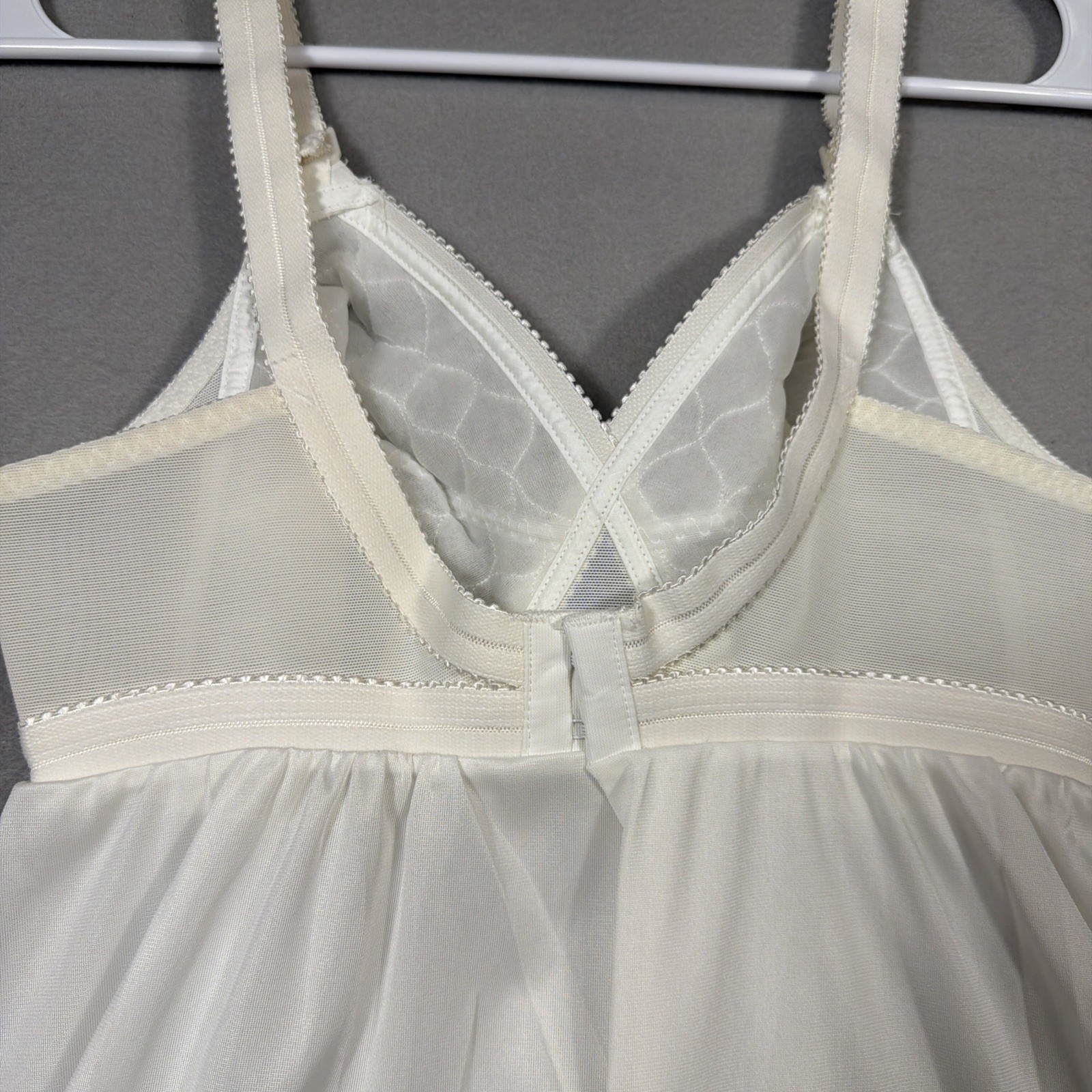 Vintage Playtex Cross Your Heart Bra Slip Dress Size 36B