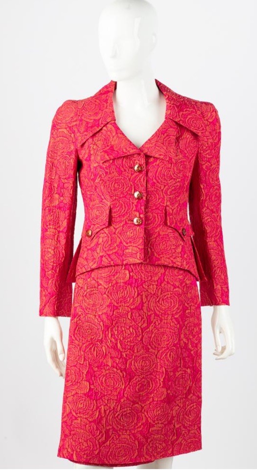 Vintage Christian Lacroix New With Tags Brocade Skirt Suit 90s France Designer