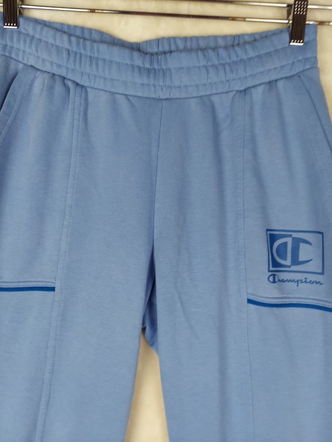 Vintage 90s Champion Sweatsuit Womens Med/Large Blue Cotton Blend French Terry